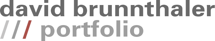 david brunnthaler ///portfolio